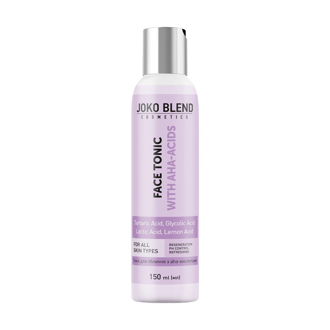 Тонік для обличчя Joko Blend Face Tonic з AHA-кислотами, 150 мл
